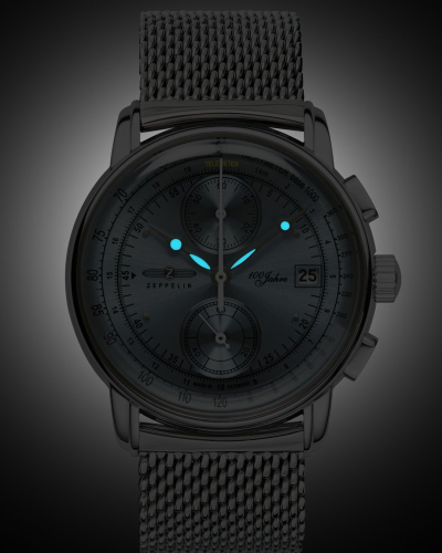 8670M-4 Zeppelin 100 Jahre quartz férfi karóra (42mm)