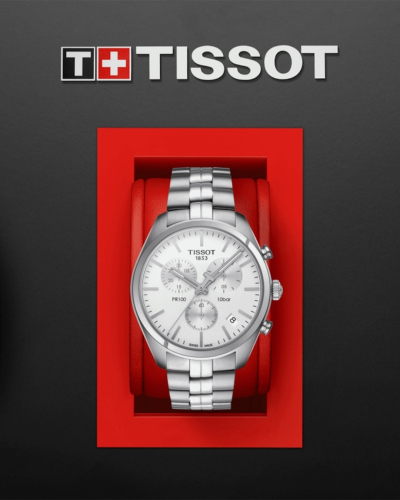 T1014171103100, T101.417.11.031.00 Tissot PR 100 quartz férfi karóra (41mm)