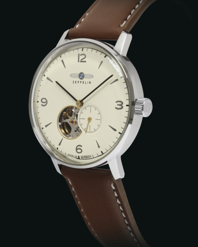 8066-5_n Zeppelin LZ129 Hindenburg automata férfi karóra (40mm)