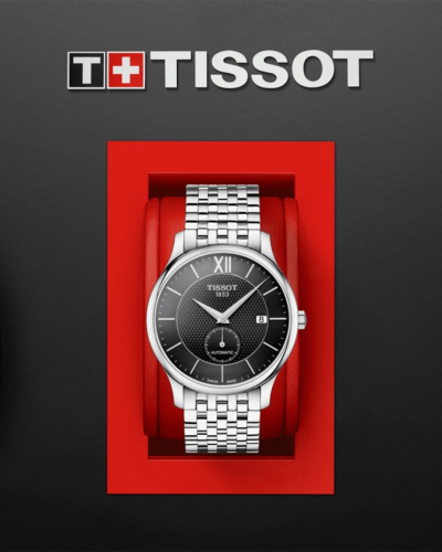 T0634281105800, T063.428.11.058.00 Tissot Tradition automata férfi karóra (40mm)