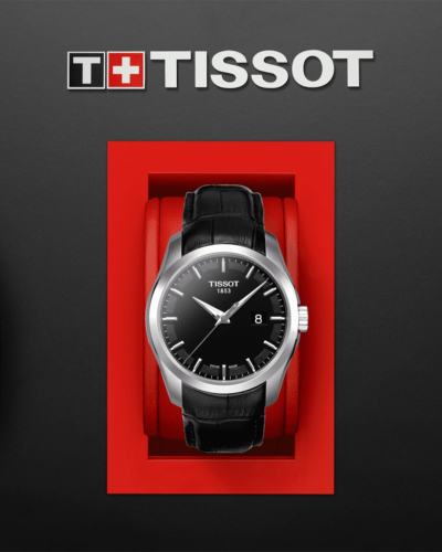 T0354101605100, T035.410.16.051.00 Tissot Couturier quartz férfi karóra (39mm)