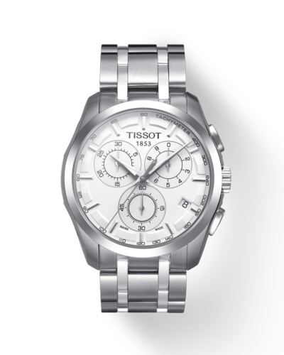 T0356171103100, T035.617.11.031.00 Tissot Couturier Chronograph quartz férfi karóra (41mm)