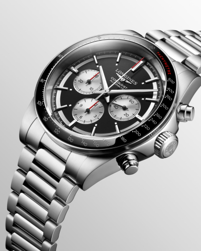 L38354526, L3.835.4.52.6 Longines Conquest Chronograph automata férfi karóra (42mm)
