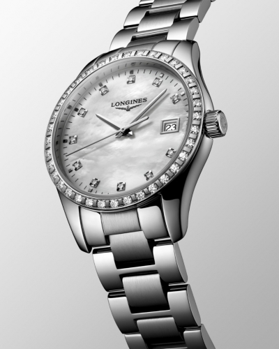 L23860876, L2.386.0.87.6 Longines Conquest Classic quartz női karóra (34mm)