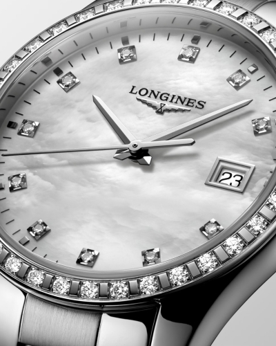 L23860876, L2.386.0.87.6 Longines Conquest Classic quartz női karóra (34mm)