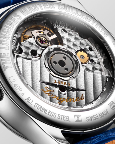 L24094870, L2.409.4.87.0 Longines Master Collection Moonphase automata női karóra (34mm)