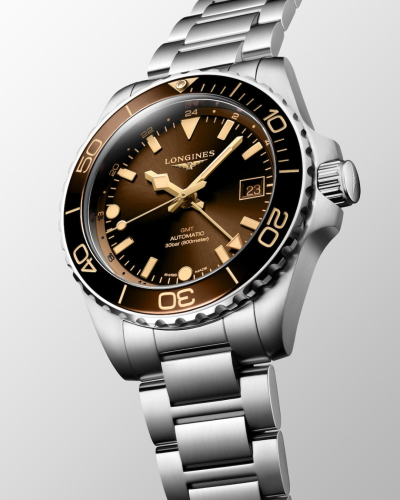 L37904666, L3.790.4.66.6 Hydroconquest GMT automata férfi karóra (41mm)