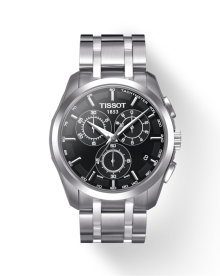 T0356171105100, T035.617.11.051.00 Tissot Couturier Chronograph quartz férfi karóra (41mm)