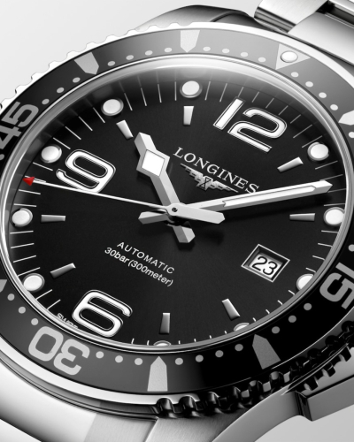 L38414566, L3.841.4.56.6 Longines Hydroconquest automata férfi karóra (44mm)