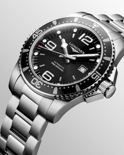 L38414566, L3.841.4.56.6 Longines Hydroconquest automata férfi karóra (44mm)