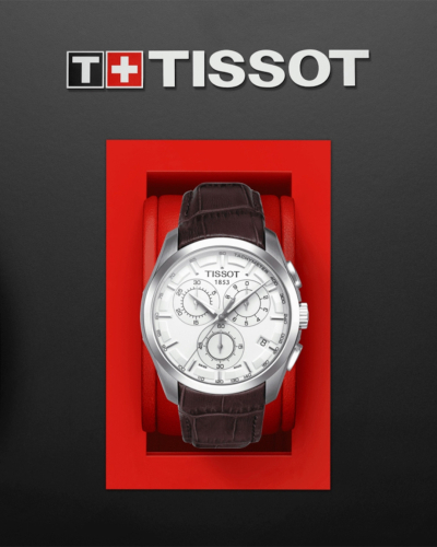 T0356171603100, T035.617.16.031.00 Tissot Couturier Chronograph quartz férfi karóra (41mm)