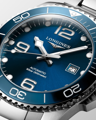 L37824966, L3.782.4.96.6 Longines Hydroconquest automata férfi karóra (43mm)