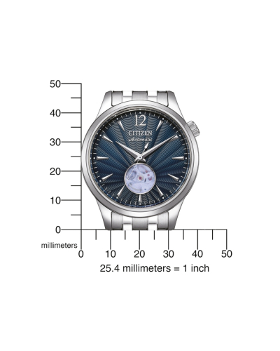 NH9131-73L Citizen Classic Open Heart automata férfi óra (42,6mm)