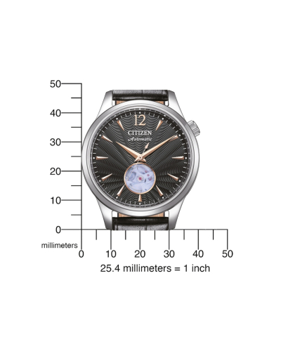 NH9131-14E Citizen Classic Open Heart automata férfi óra (42,6mm)