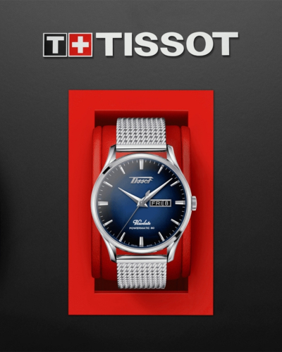 T1184301104100, T118.430.11.041.00 Tissot Heritage Visodate automata férfi karóra (42mm)