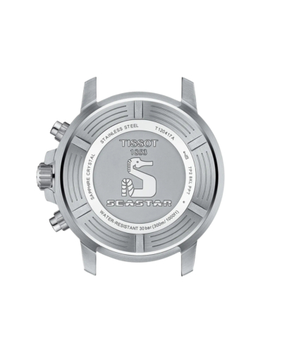 T1204171704100, T120.417.17.041.00 Tissot Seastar 1000 Chronograph quartz férfi karóra (45,5mm)