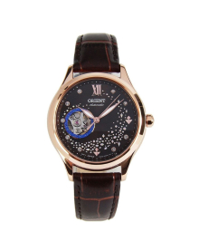 RAAG0017Y10B, RA-AG0017Y10B Orient Blue Moon Open Heart automata női karóra (35mm)