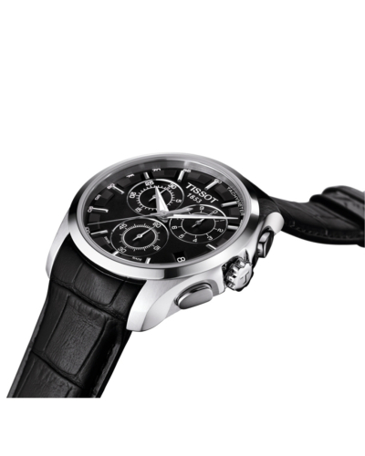 T0356171605100, T035.617.16.051.00 Tissot Couturier Chronograph quartz férfi karóra (41mm)