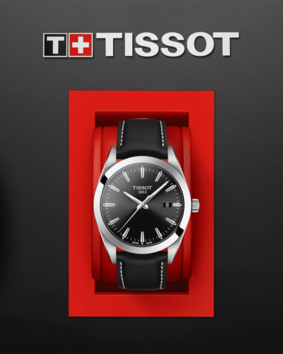 T1274101605100, T127.410.16.051.00 Tissot Gentleman quartz férfi karóra (40mm)
