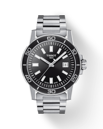 T1256101105100, T125.610.11.051.00 Tissot Supersport quartz férfi karóra (44mm)