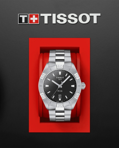 T1016101105100, T101.610.11.051.00 Tissot PR 100 quartz férfi karóra (42mm)
