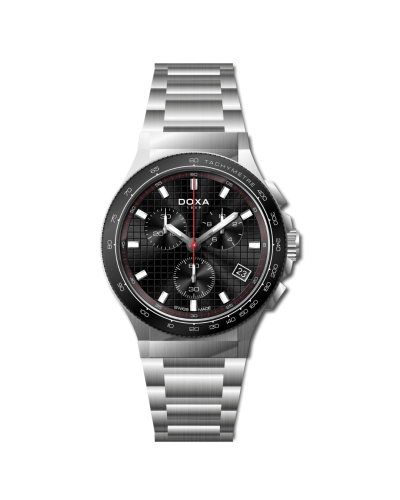 167.10.101.10 Doxa D-Sport Tachymeter quartz férfi karóra (43mm)