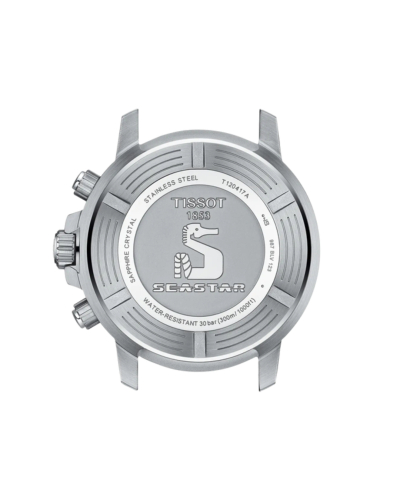 T1204171109101, T120.417.11.091.01 Tissot Seastar 1000 Chronograph quartz férfi karóra (45,5mm)