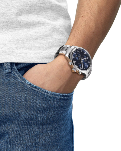 T1166171104701, T116.617.11.047.01 Tissot Chrono XL Classic quartz férfi karóra (45mm)