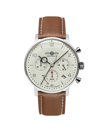 8086-5_n Zeppelin LZ 129 Hindenburg solar movement férfi karóra (41mm)