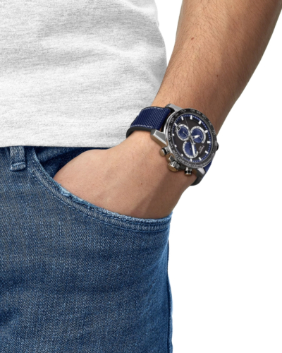 T1256171705103, T125.617.17.051.03 Tissot Supersport Chrono quartz férfi karóra (45,5mm)