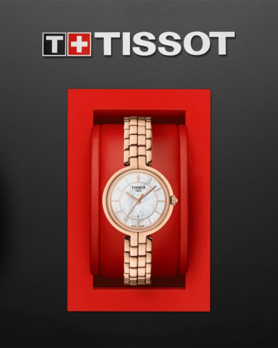 T0942103311101, T094.210.33.111.01 Tissot Flamingo quartz női karóra (30mm)