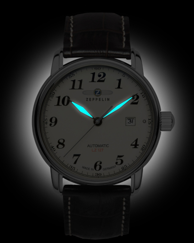 7656-5 Zeppelin LZ127 Graf Zeppelin automata férfi karóra (40mm)