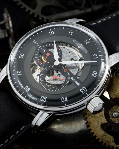 8664-2 Zeppelin New Captain's Line automata férfi karóra (43mm)