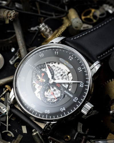 8664-2 Zeppelin New Captain's Line automata férfi karóra (43mm)