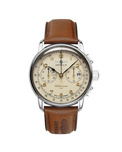 9670-5 Zeppelin Méditerranée quartz férfi karóra (42mm)