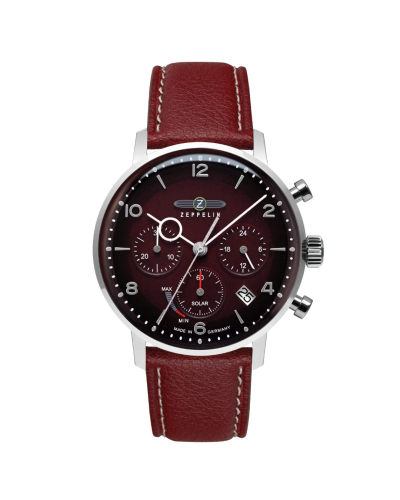 8086-2_n Zeppelin LZ 129 Hindenburg solar movement férfi karóra (41mm)