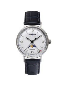 8077-1 Zeppelin LZ 129 Hindenburg Moonphase quartz női karóra (36mm)