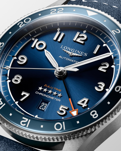 L38124932, L3.812.4.93.2 Longines Spirit Zulu automata férfi karóra (42mm)
