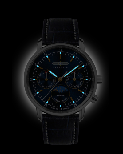 8635-3 Zeppelin LZ 14 Marine quartz női karóra (36mm)