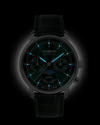 8635-4 Zeppelin LZ 14 Marine quartz női karóra (36mm)