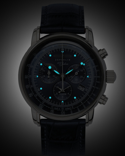 7680-3 Zeppelin 100 Jahre quartz férfi karóra (42mm)