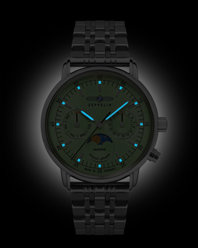 8637M-4 Zeppelin LZ 14 Marine quartz női karóra (36mm)