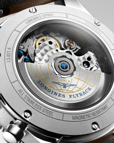 L38214532, L3.821.4.53.2 Longines Spirit Flyback automata férfi karóra (42mm)