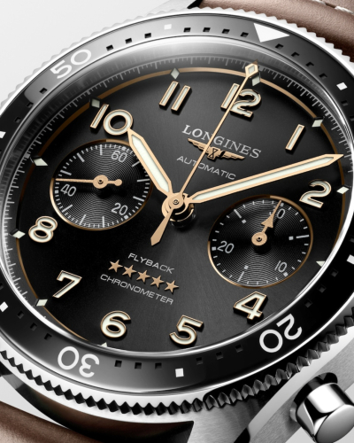 L38214532, L3.821.4.53.2 Longines Spirit Flyback automata férfi karóra (42mm)