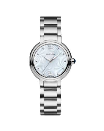 510.15.056.10 Doxa Blue Stone Lady quartz női karóra (32mm)