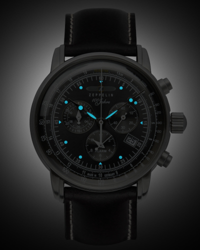 7680-2 Zeppelin 100 Jahre quartz férfi karóra (42mm)