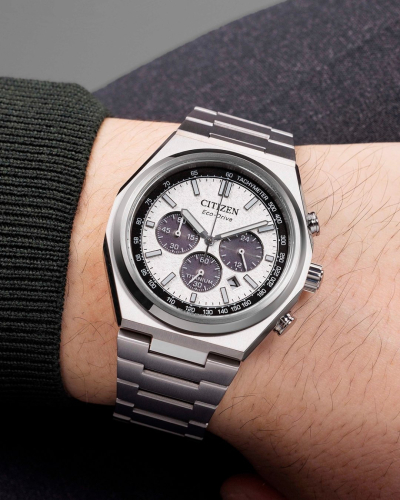 CA4610-85A Citizen Super Titanium Chronograph Eco-drive férfi karóra (42,5mm)