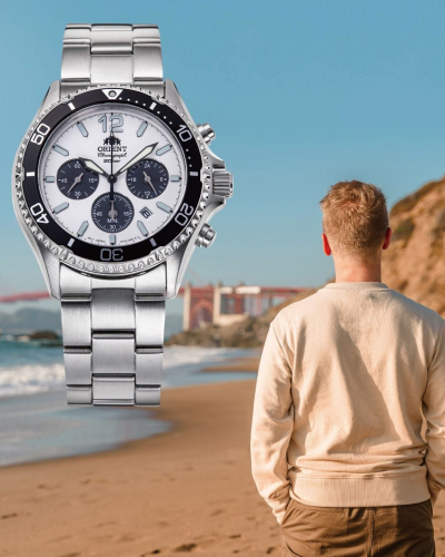 RATX0203S10B, RA-TX0203S10B Orient Mako Sports Solar férfi karóra (42,8mm)