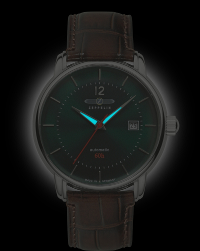 8160-4 Zeppelin LZ 120 Bodensee automata férfi karóra (40mm)