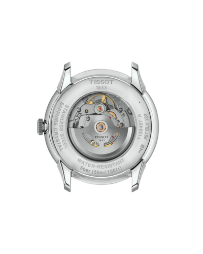 T1394071109100, T139.407.11.091.00 Tissot Chemin des Tourelles Powermatic 80 automata férfi karóra (42mm)